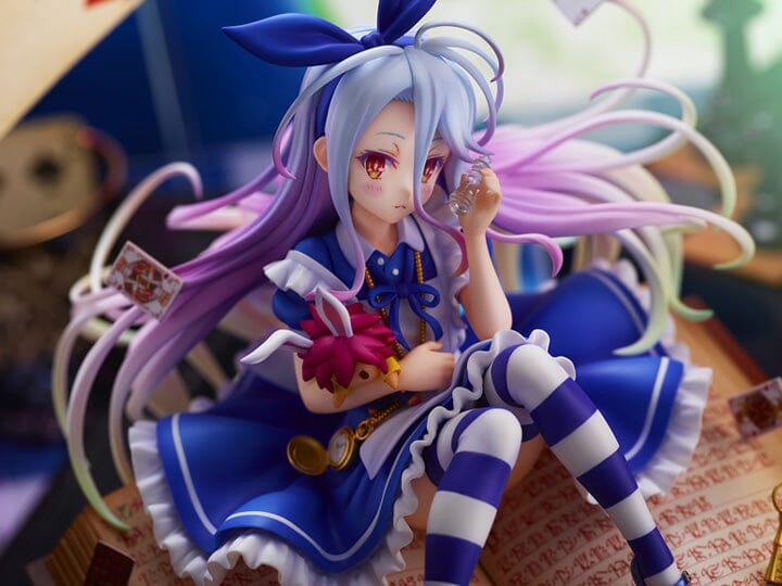 No Game No Life Shiro (Alice in Wonderland Ver.) 1/7 Scale Shibuya Scramble Figure