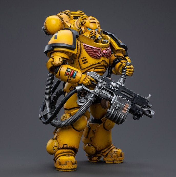 Warhammer 40K Imperial Fists Heavy Intercessors 01 1/18 Scale Figure