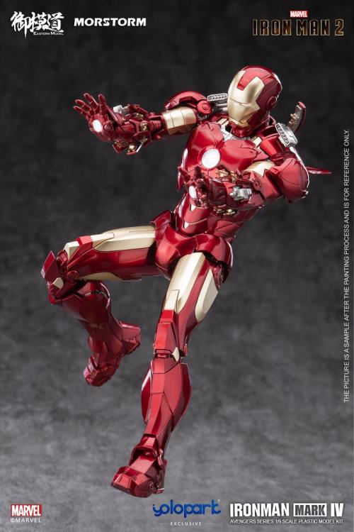 Iron Man 2 Iron Man Mark 4/6 Deluxe 1/9 Scale Model Kit