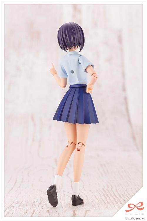 Sousai Shoujo Teien Touou High School Summer Clothes Koyomi Takanashi (Dreaming Style Ture Sapphire Ver.) 1/10 Scale Model Kit