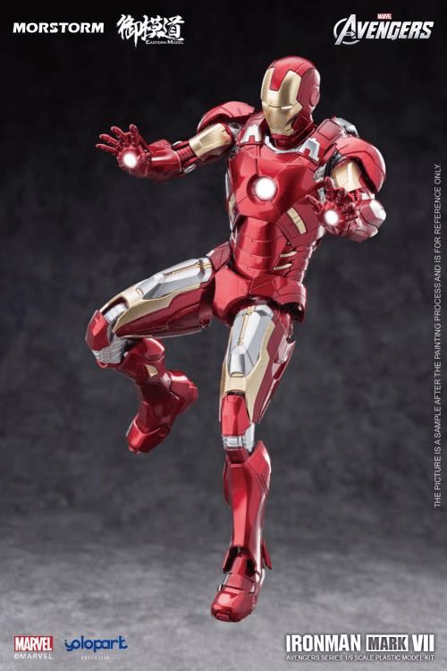 The Avengers Iron Man Mark VII 1/9 Scale Model Kit