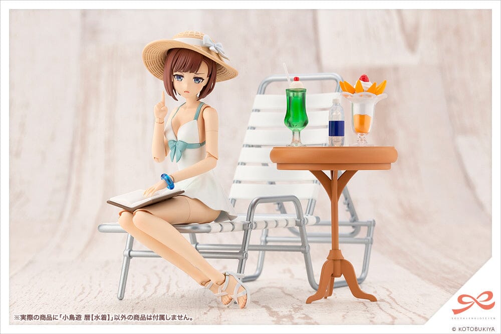 Sousai Shoujo Teien High School Takanashi Koyomi (Swimsuit) 1/10 Scale Model Kit