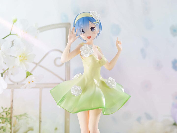 Re Zero Starting Life in Another World Trio-Try-iT Rem (Flower Dress Ver.) Figure