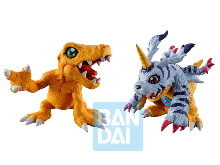 Digimon Adventure Ichibansho Agumon and Gabumon (Digimon Ultimate Evolution) Figures