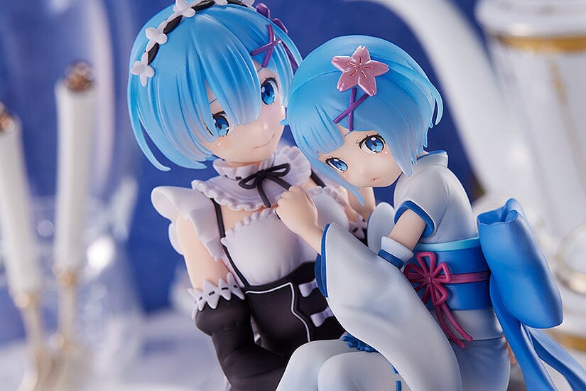 Re Zero Starting Life in Another World Rem & Childhood Rem 1/7 Scale Figure