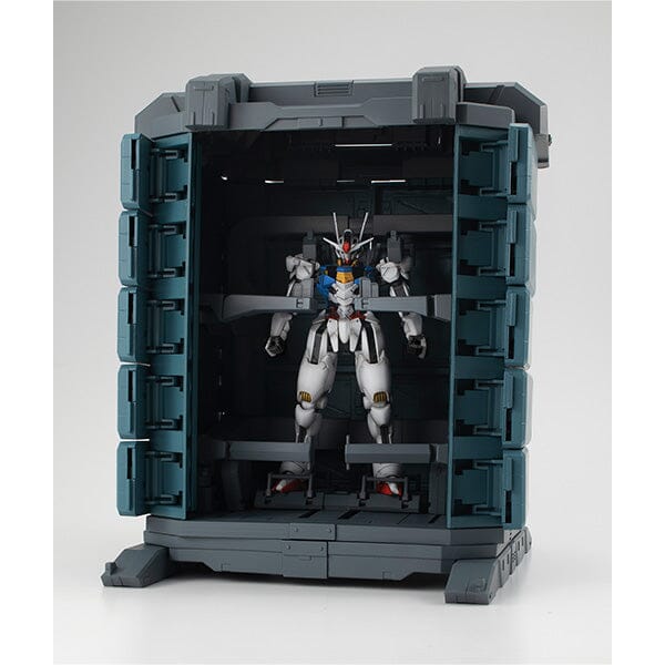 Mobile Suit Gundam The Witch From Mercury Realistic Model Series G Structure (GS07-B) MS Container (Material Color Edition)