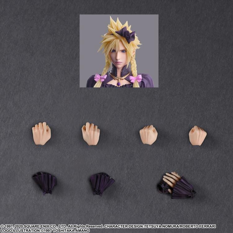 Final Fantasy VII: Remake Play Arts Kai Cloud Strife (Dress Ver.)