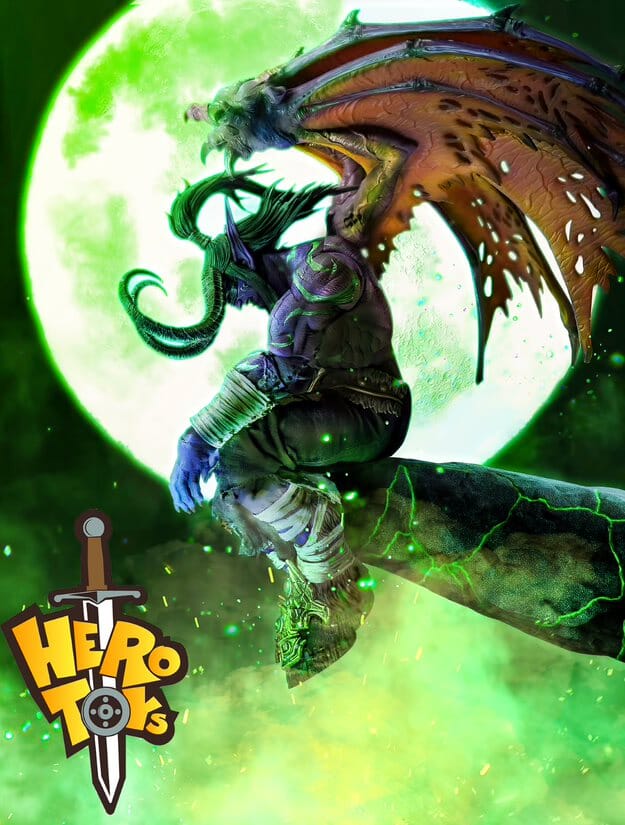 World of Warcraft Demon Hunter Illidan Stromrage Figure