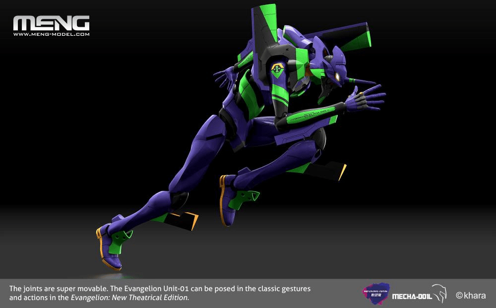 Rebuild of Evangelion EVA Unit-01 Model Kit