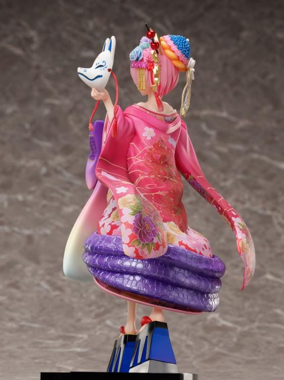 Re Zero Starting Life in Another World F Nex Ram (Parade of the Oiran Dochu Ver.) 1/7 Scale Figure