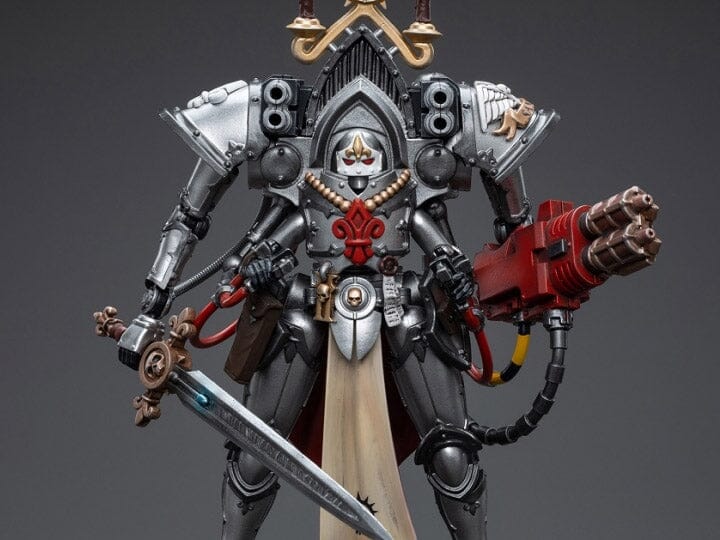 Warhammer 40k Adepta Sororitas Battle Sisters Order of the Argent Shroud Paragon Warsuit Sister Collaen 1/18 Scale Figure