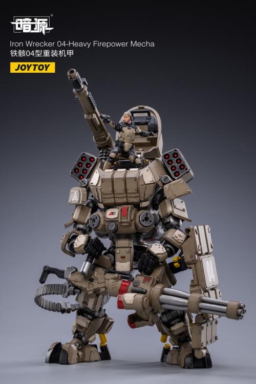 Dark Source Iron Wrecker 04 Heavy Firepower 1/25 Scale Mecha Figure Set