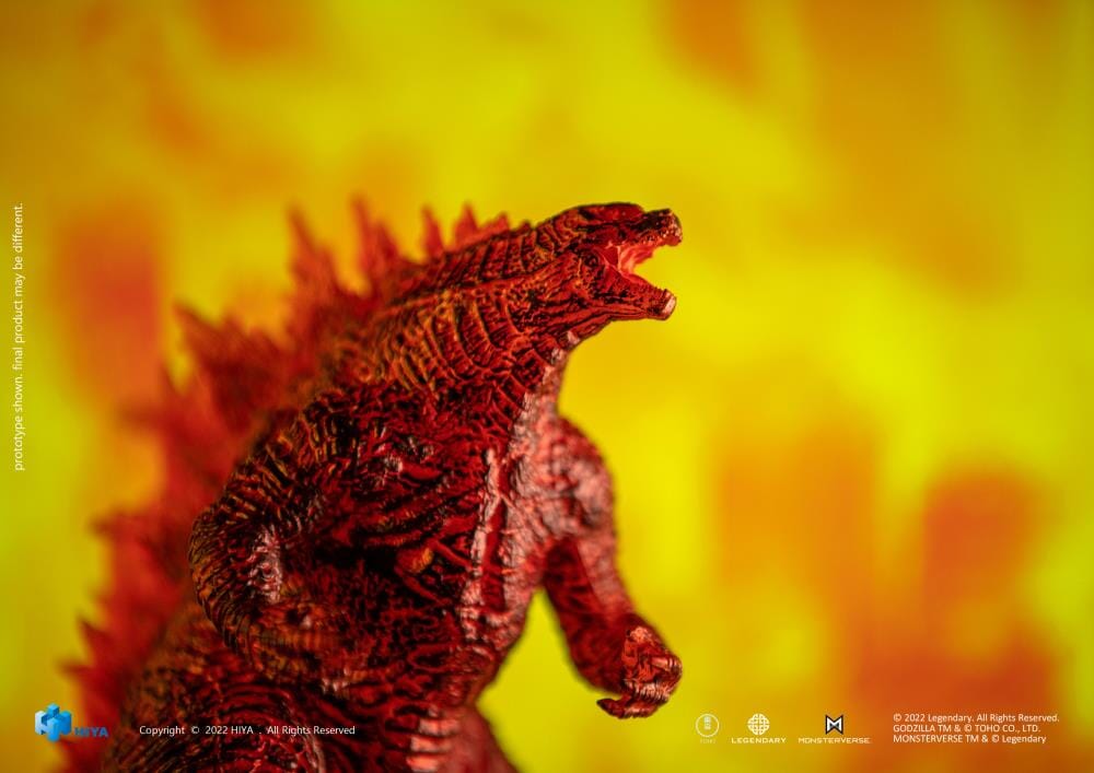 Godzilla King of the Monsters Stylist Series Burning Godzilla Exclusive Figure