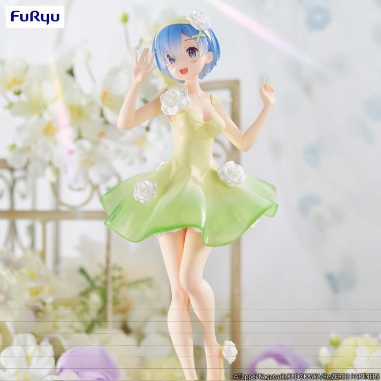 Re Zero Starting Life in Another World Trio-Try-iT Rem (Flower Dress Ver.) Figure