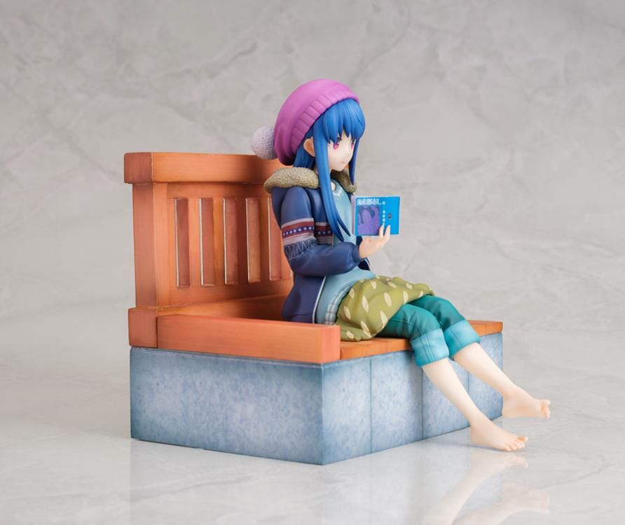 Laid-Back Camp Rin Shima (Footbath Ver.) 1/7 Scale Figure