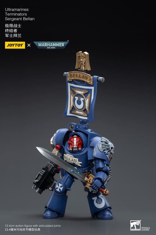 Warhammer 40K Ultramarines Terminators Sergeant Bellan 1/18 Scale Figure