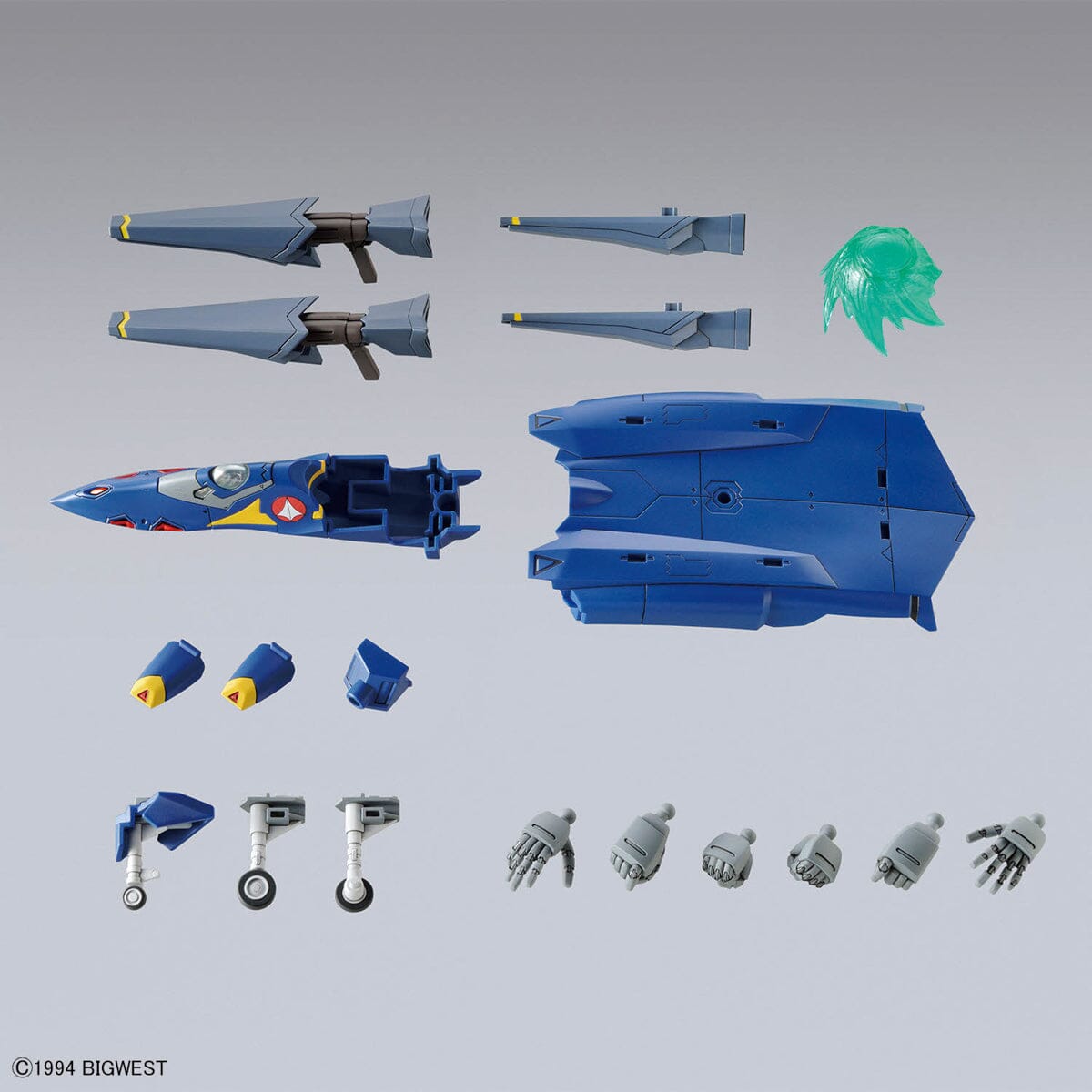 Macross Plus HG YF-21 (Guld Goa Bowman Ver.) 1/100 Scale Model Kit