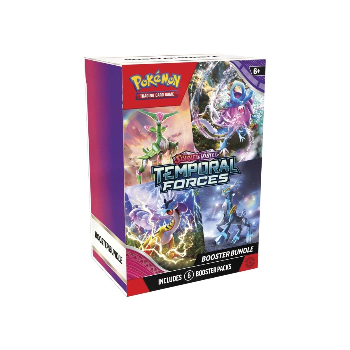 Pokemon TCG Scarlet & Violet-Temporal Forces Booster Bundle (6 Packs)