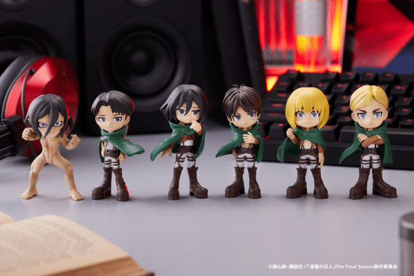 Attack on Titan PalVerse Attack on Titan Set of 6 Figures