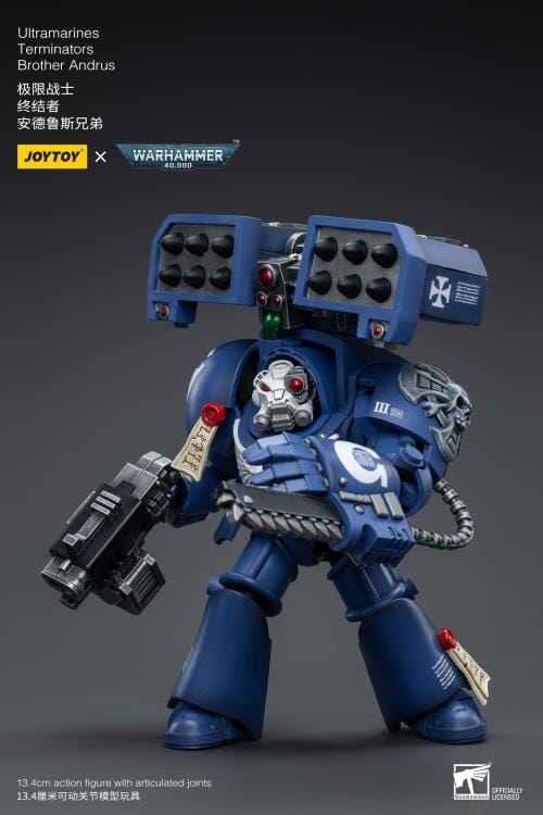 Warhammer 40K Ultramarines Terminators Brother Andrus 1/18 Scale Figure