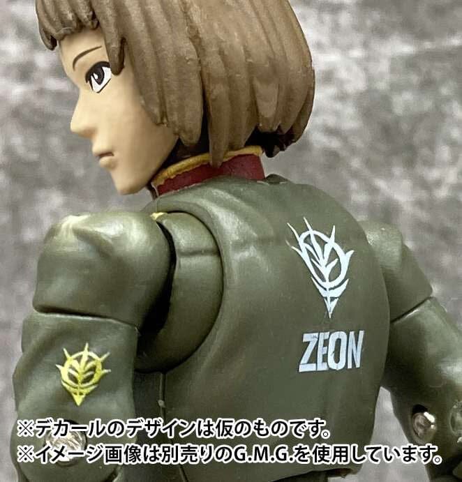 Mobile Suit Gundam G.M.G. Professional Principality of Zeon Army Soldier 03 1/18 Scale Figure