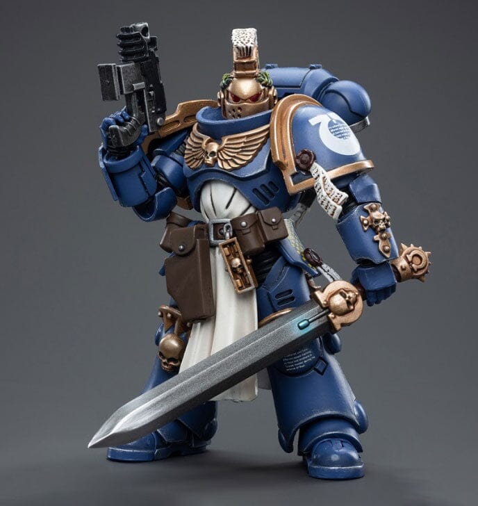 Warhammer 40K Ultramarines Primaris Company Champion Brother Parnaeus 1/18 Scale Figure