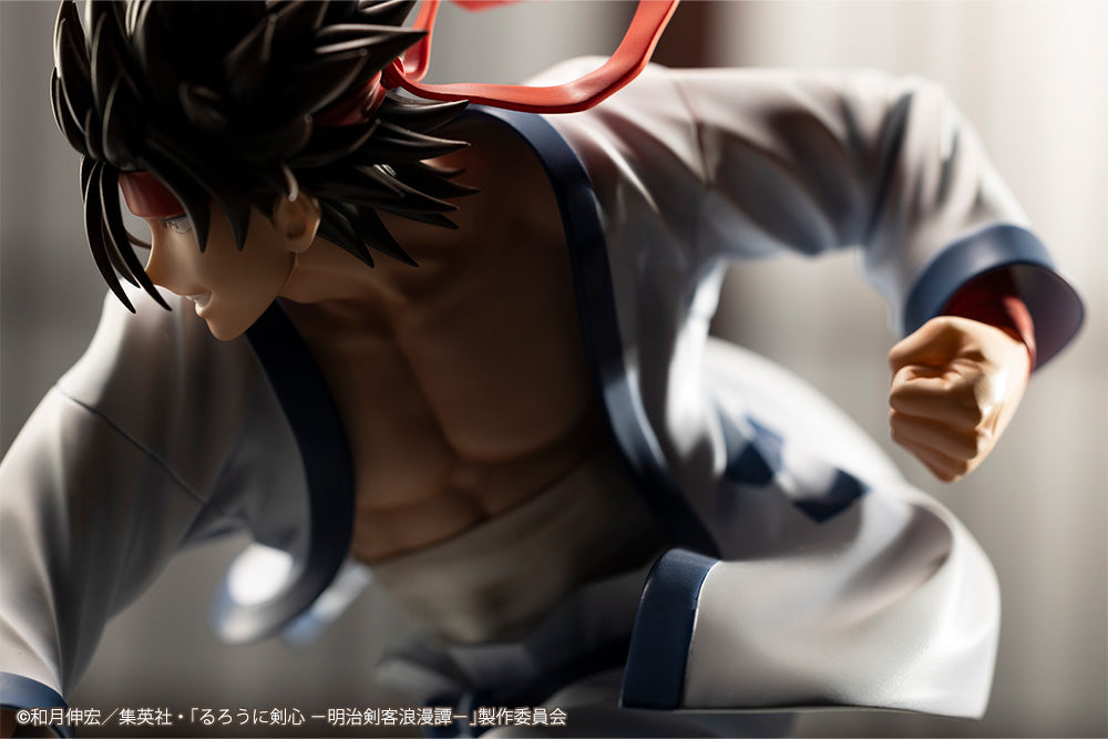 Rurouni Kenshin Meiji Swordsman Romantic Story ArtFX J Sanosuke Sagara 1/8 Scale Figure