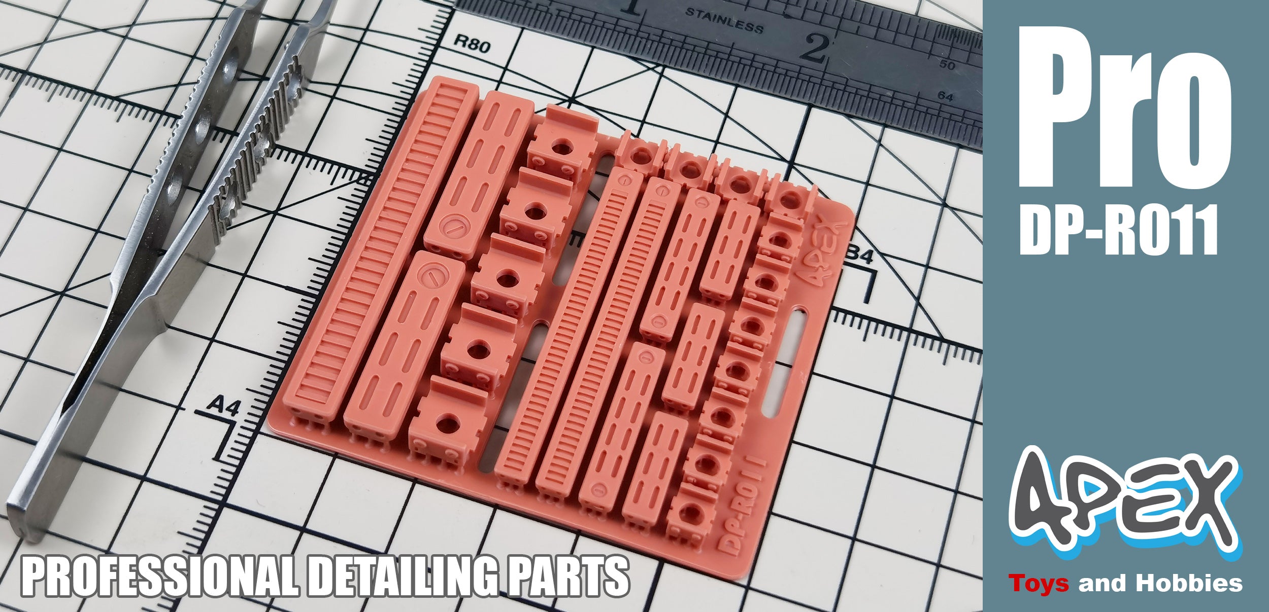 Apex Detailing Parts DP-R011 Detail Rail System