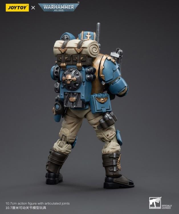 Warhammer 40k Astra Militarum Tempestus 55th Kappic Eagles Plasma Gunner 1/18 Scale Figure