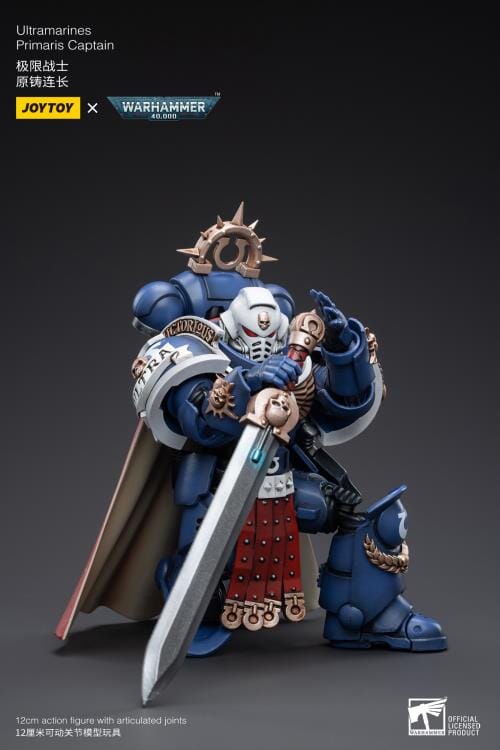 Warhammer 40K Ultramarines Primaris Captain 1/18 Scale Figure