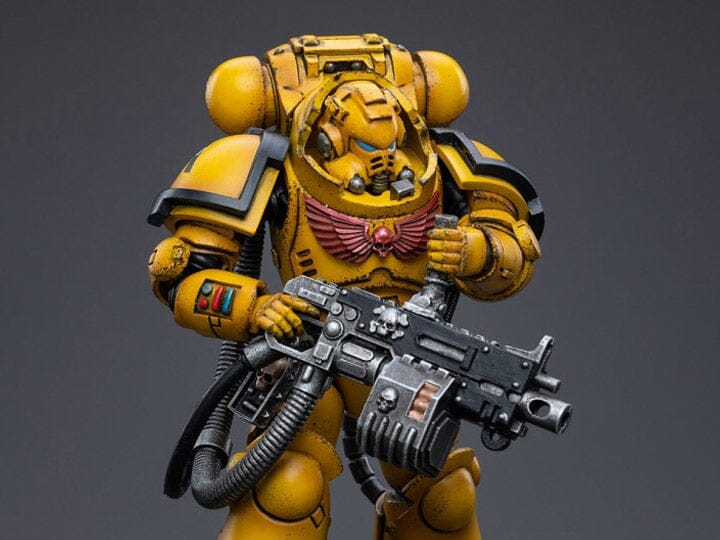 Warhammer 40K Imperial Fists Heavy Intercessors 01 1/18 Scale Figure