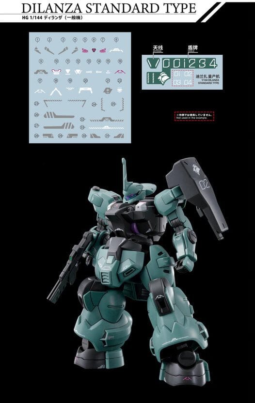 C83 TWFM HG Dilanza (Guel & Lauda) Decal Sheet