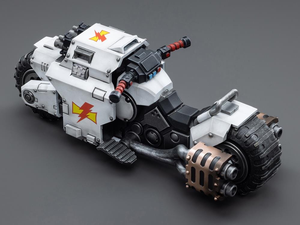 Warhammer 40K White Scars Raider-Pattern Combat Bike 1/18 Scale Vehicle