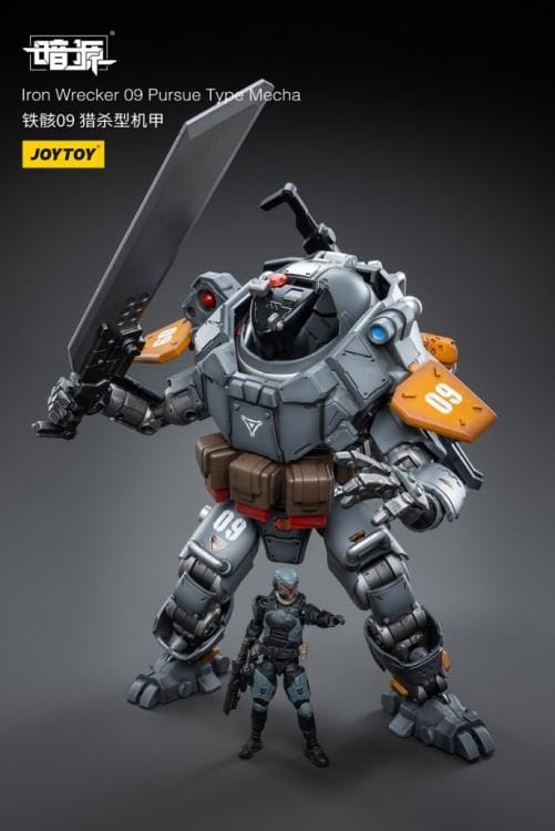 Dark Source Iron Wrecker 09 Pursue Type Mecha 1/25 Scale Figure