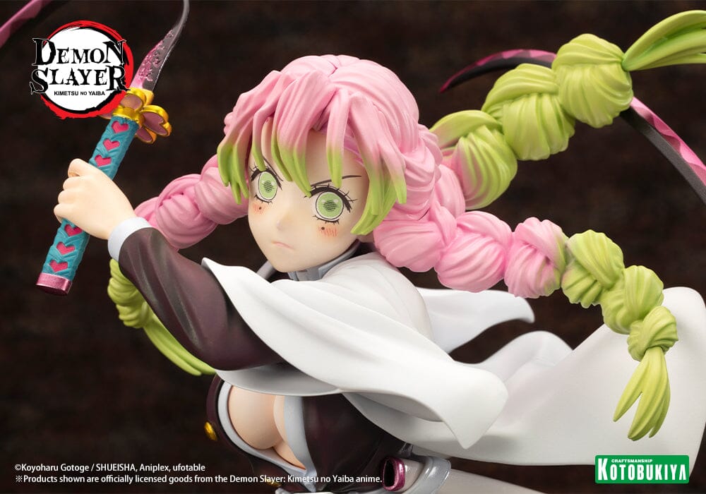 Demon Slayer Kimetsu no Yaiba ArtFX J Mitsuri Kanroji 1/8 Scale Figure