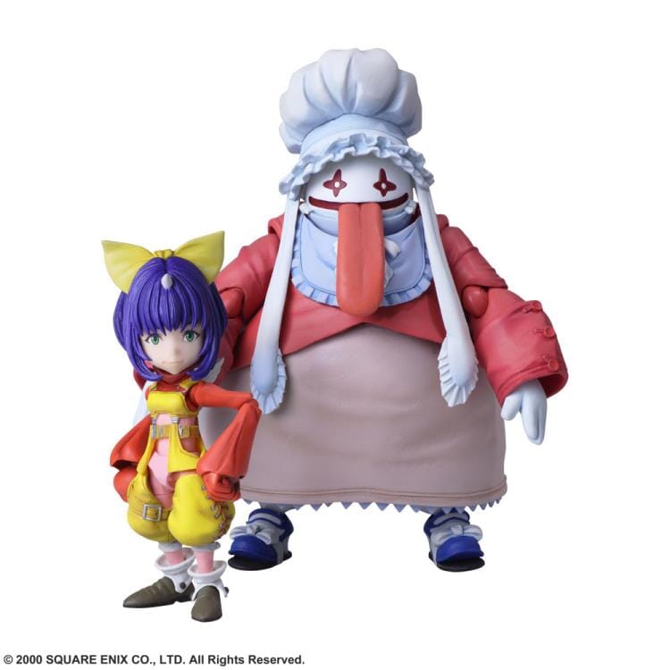 Final Fantasy IX Bring Arts Eiko Carol & Quina Quen Two-Pack