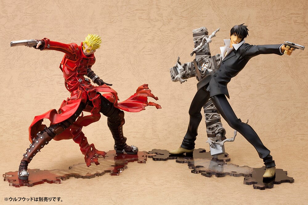 Trigun Badlands Rumble ArtFX J Vash the Stampede (Renewal Package Ver.) 1/8 Scale Figure (Reissue)