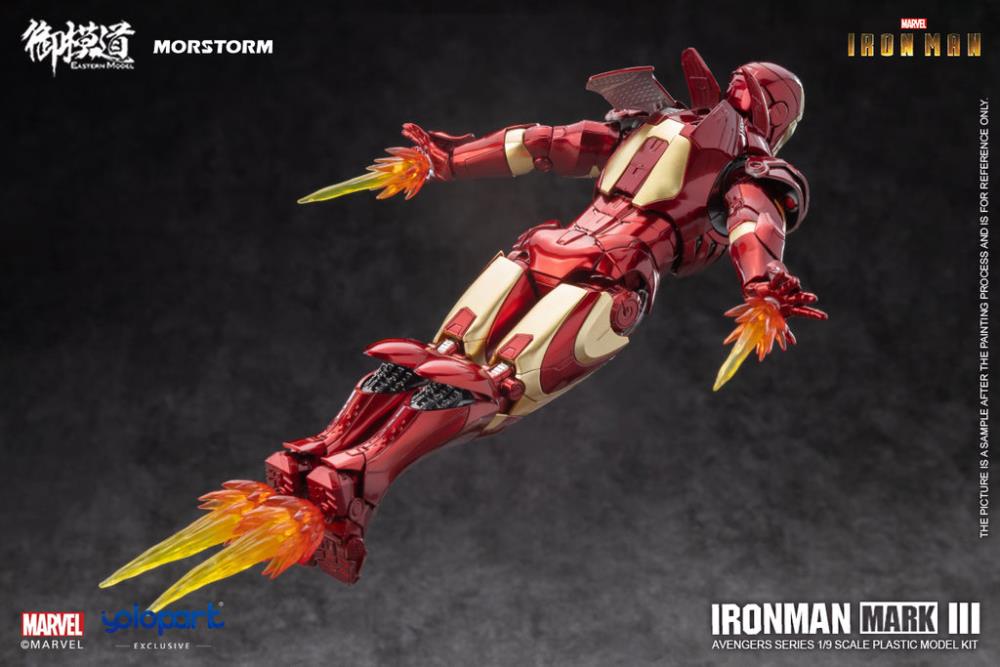 Iron Man Mark III Deluxe 1/9 Scale Model Kit