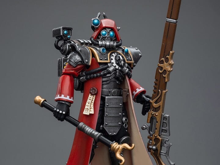 Warhammer 40K Adeptus Mechanicus Skitarrii Ranger with Transuranic Arquebus 1/18 Scale Figure