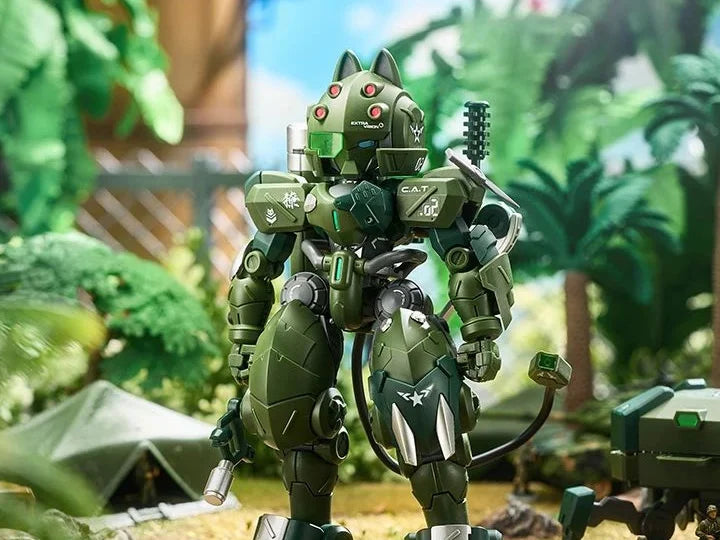 Iron Roars Maneuver Armored Walker C.A.T.-02 Fang (Jungle Camouflage Ver.) 1/60 Scale Limited Edition Model Kit