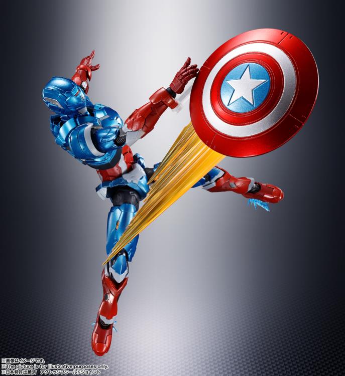 Tech-On Avengers S.H.Figuarts Tech-On Captain America