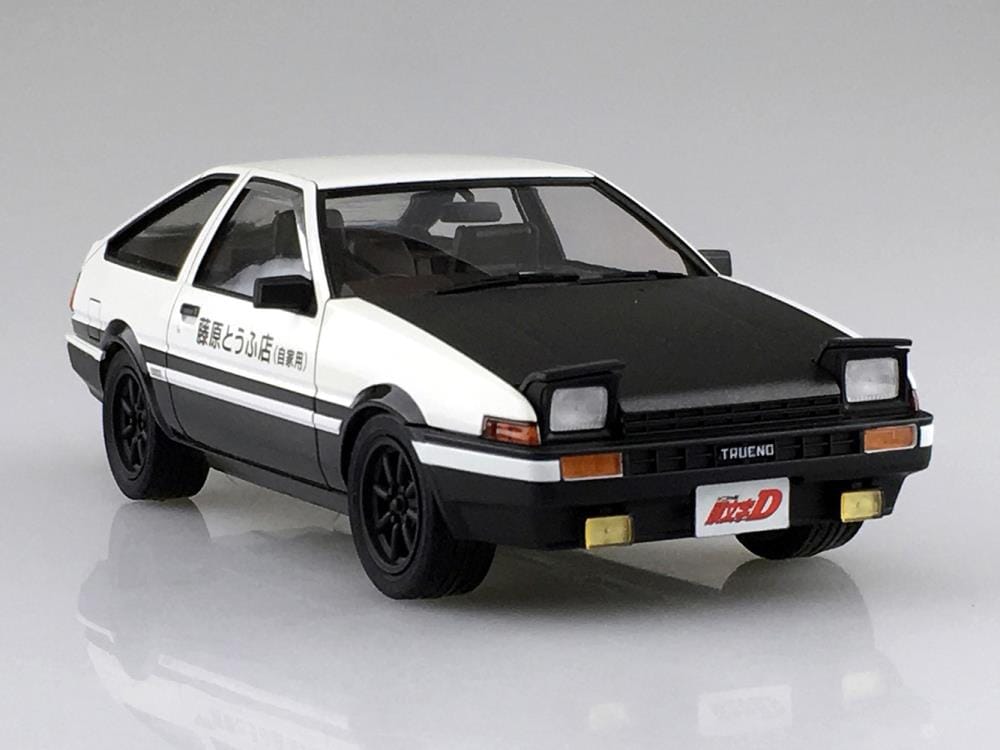 Initial D Takumi Fujiwara's AE86 Toyota Trueno (Project D Ver.) 1/24 Scale Model Kit