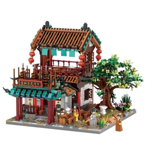 LOZ Architecture Diamond Blocks 1058 Chinese Restaurant