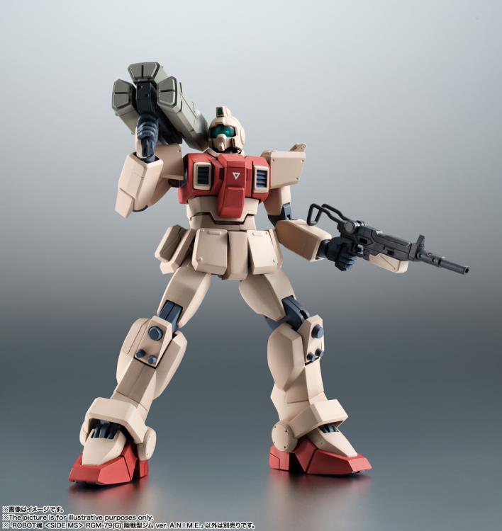 Gundam Robot Spirits The 08th MS Team RGM-79(G) GM Ground Type ver. A.N.I.M.E.