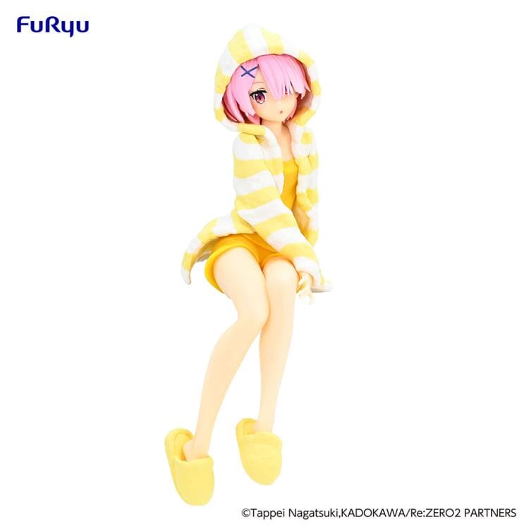 Re Zero Starting Life in Another World Ram (Room Wear Yellow Color Ver.) Noodle Stopper Figure