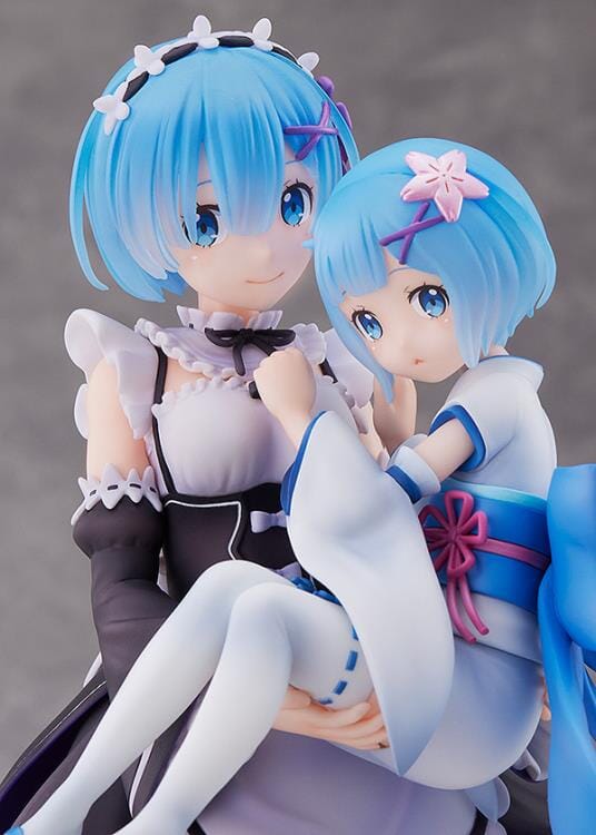 Re Zero Starting Life in Another World Rem & Childhood Rem 1/7 Scale Figure