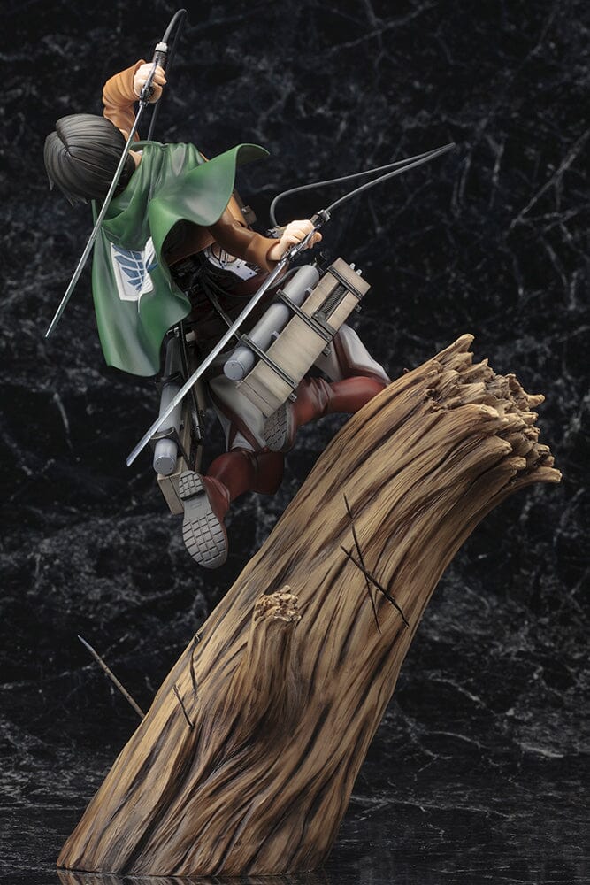 Attack on Titan ArtFX J Levi (Renewal Package Ver.) 1/8 Scale Figure (Reissue)