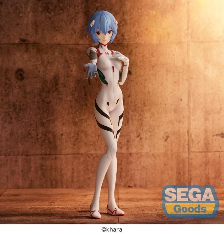 Rebuild of Evangelion Rei Ayanami (Hand Over/Momentary White) Super Premium Figure