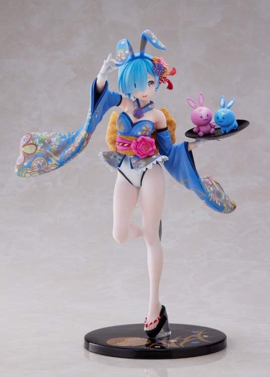 Re Zero Starting Life in Another World F Nex Rem (Wa-Bunny Ver.) 1/7 Scale Figure