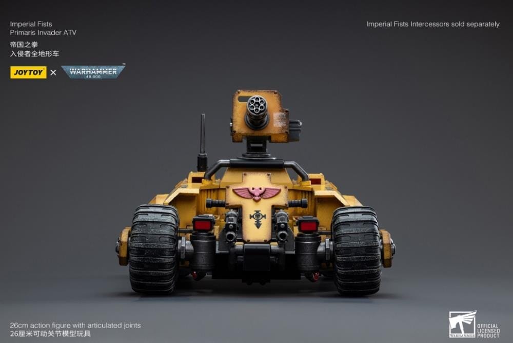 Warhammer 40k Imperial Fists Primaris Invader ATV 1/18 Scale Vehicle